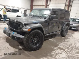 2024 Jeep Wrangler Sport S with VIN 1C4RJXN64RW162895, listed as a IAAI auction lot 42217515 with 8,442 mi miles and . Bid and sale history available at DreamBid. Image 20.