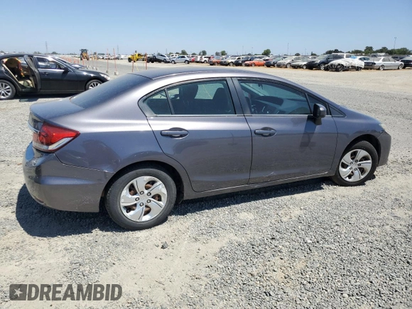2015 Honda Civic LX z VIN 19XFB2F54FE707363, wystawiony jako Copart lot #60330715 z przebiegiem 177 932 mil mil oraz Czysty tytuł • Clean title. Historia ofert i sprzedaży dostępna na DreamBid. Obrazek 3.