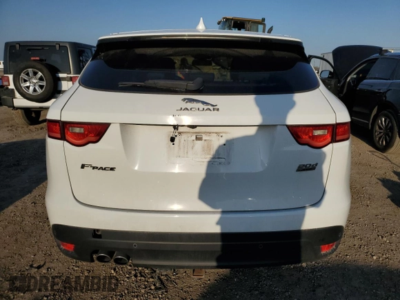 2017 Jaguar F-PACE 20d Prestige with VIN SADCK2BN4HA085821, listed as a Copart auction lot 47063215 with 130,480 mi miles and Clean Title. Bid and sale history available at carsss.com. Image 6.