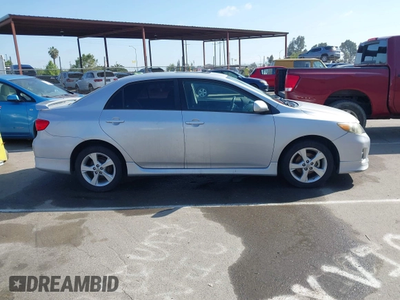 2012 Toyota Corolla L with VIN 2T1BU4EEXCC866050, listed as a IAAI auction lot 42140147 with 212,814 mi miles. Bid and sale history available at carsss.com. Image 13.