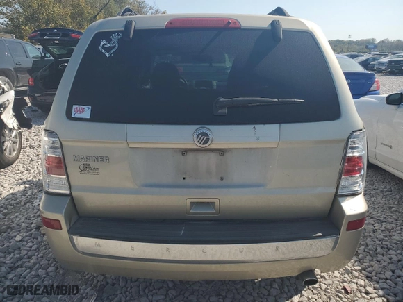 2010 Mercury Mariner with VIN 4M2CN8B77AKJ08932, listed as a Copart auction lot 75317094 with 0 mi miles and Salvage Title. Bid and sale history available at carsss.com. Image 6.