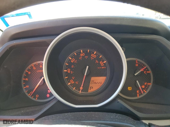 2011 Toyota 4Runner SR5 with VIN JTEZU5JR3B5023828, listed as a Copart auction lot 41653845 with 228,220 mi miles and Salvage Title. Bid and sale history available at carsss.com. Image 9.