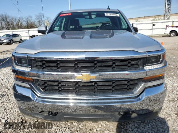 2018 Chevrolet Silverado 1500 LT with VIN 3GCUKREC7JG360527, listed as a Copart auction lot 52365295 with 120,107 mi miles and Clean Title. Bid and sale history available at carsss.com. Image 5.