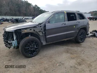 2021 Jeep Grand Cherokee Laredo X with VIN 1C4RJEAG8MC739120, listed as a Copart auction lot 43741855 with 54,404 mi miles and Salvage title. Bid and sale history available at DreamBid. Image 1.