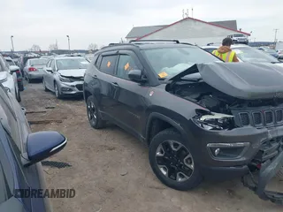 2017 Jeep Compass Trailhawk with VIN 3C4NJDDBXHT630533, listed as a IAAI auction lot 41668105 with 37,036 mi miles and . Bid and sale history available at DreamBid. Image 13.