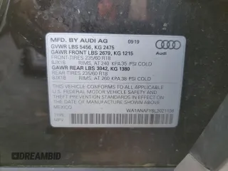 2020 Audi Q5 Premium with VIN WA1ANAFY6L2021138, listed as a Copart auction lot 54782375 with 131,899 mi miles and Salvage title. Bid and sale history available at DreamBid. Image 14.