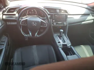 2019 Honda Civic Sedan Sport with VIN 2HGFC2F80KH604206, listed as a Copart auction lot 51658615 with 75,195 mi miles and Salvage Title. Bid and sale history available at carsss.com. Image 8.