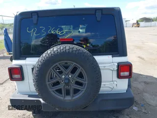 2024 Jeep Wrangler Sport S with VIN 1C4PJXDNXRW108968, listed as a IAAI auction lot 42326607 with 44,259 mi miles and . Bid and sale history available at DreamBid. Image 16.