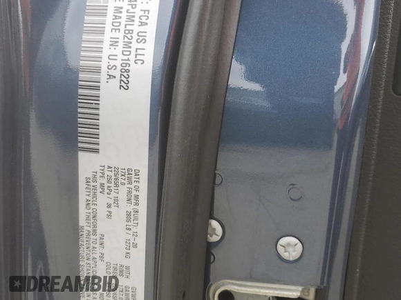 2021 Jeep Cherokee Latitude Plus с VIN 1C4PJMLB2MD168222, выставлен на аукционе Copart как лот 53730625 с пробегом 66 472 миль миль и Списание • Salvage title. История ставок и продаж доступна на DreamBid. Изображение 13.