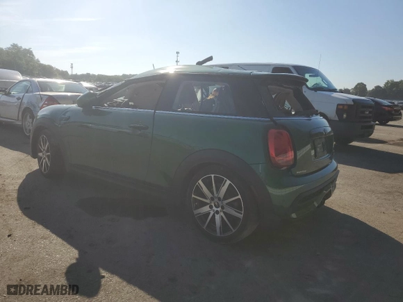 2023 MINI Hardtop 2 Door Cooper S with VIN WMW53DH05P2T08382, listed as a Copart auction lot 58506574 with 0 mi miles and Salvage Title. Bid and sale history available at carsss.com. Image 2.