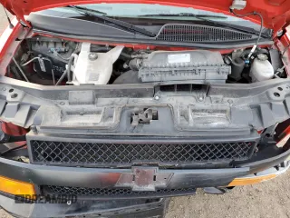 2020 Chevrolet Express Cargo Van with VIN 1GCWGAFP7L1275105, listed as a Copart auction lot 81999044 with 0 mi miles and Salvage Title. Bid and sale history available at carsss.com. Image 12.