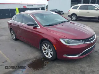2016 Chrysler 200 Limited with VIN 1C3CCCAB1GN125578, listed as a IAAI auction lot 41794136 with 178,388 mi miles and . Bid and sale history available at carsss.com. Image 1.