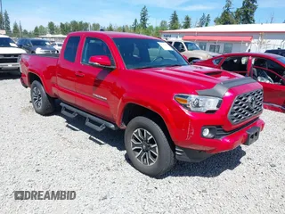 2020 Toyota Tacoma SR z VIN 3TYSZ5AN6LT001309, wystawiony jako IAAI lot #42358648 z przebiegiem 24 918 mil mil oraz . Historia ofert i sprzedaży dostępna na DreamBid. Obrazek 1.