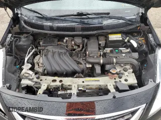 2014 Nissan Versa S with VIN 3N1CN7AP1EL839011, listed as a Copart auction lot 47817415 with 63,059 mi miles and Salvage Title. Bid and sale history available at DreamBid. Image 11.