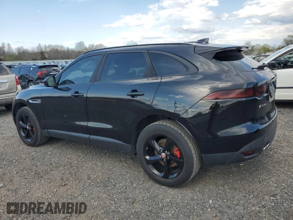 2017 Jaguar F-Pace 20d Premium with VIN SADCJ2BNXHA091982, listed as a Copart auction lot 53438735 with 117,299 mi miles and Clean Title. Bid and sale history available at DreamBid. Image 2.