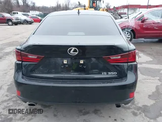 2014 Lexus IS 350 with VIN JTHBE1D26E5011864, listed as a IAAI auction lot 38611471 with 7,677 mi miles. Bid and sale history available at carsss.com. Image 16.