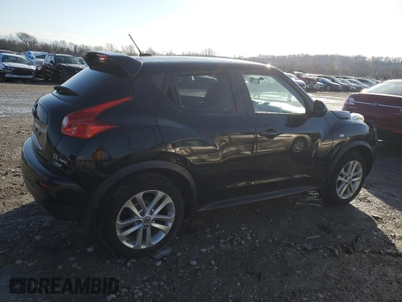 2014 Nissan Juke SL with VIN JN8AF5MV5ET362096, listed as a Copart auction lot 51055665 with 95,998 mi miles and Salvage Title. Bid and sale history available at carsss.com. Image 3.