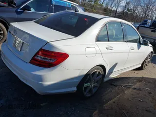 2014 Mercedes-Benz C 250 Sport with VIN WDDGF4HB3EA963847, listed as a IAAI auction lot 41445657 with 107,457 mi miles and . Bid and sale history available at carsss.com. Image 4.