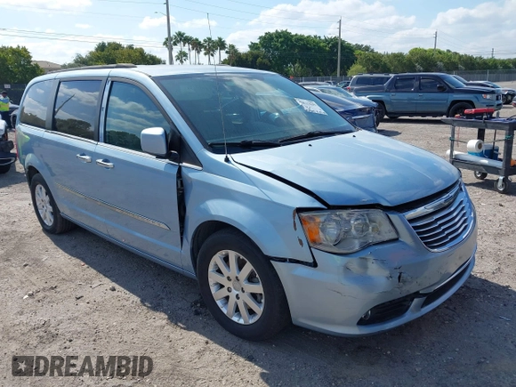 2013 Chrysler Town & Country Touring with VIN 2C4RC1BG3DR736862, listed as a IAAI auction lot 42131041 with 130,505 mi miles and . Bid and sale history available at DreamBid. Image 13.
