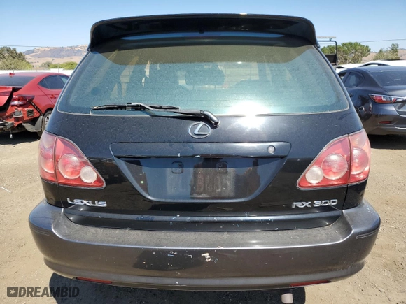 1999 Lexus RX 300 Luxury SUV with VIN JT6HF10U5X0056608, listed as a Copart auction lot 70506404 with 241,061 mi miles and Salvage Title. Bid and sale history available at carsss.com. Image 6.