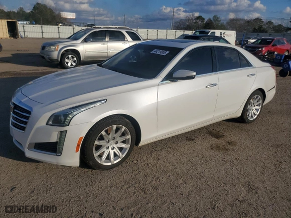 2016 Cadillac CTS Sedan RWD with VIN 1G6AP5SX6G0197762, listed as a Copart auction lot 44219805 with 179,993 mi miles and Salvage Title. Bid and sale history available at carsss.com. Image 1.