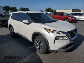 2022 Nissan Rogue SV with VIN 5N1BT3BB3NC720653, listed as a Copart auction lot 55926295 with 60,210 mi miles and Clean Title. Bid and sale history available at DreamBid. Image 4.