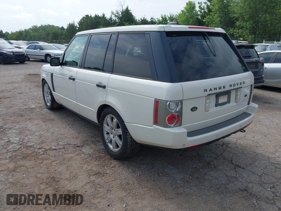 2008 Land Rover Range Rover HSE with VIN SALMF15488A279729, listed as a IAAI auction lot 42630594 with Not provided miles and . Bid and sale history available at DreamBid. Image 3.