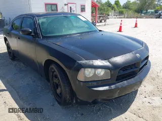 2008 Dodge Charger with VIN 2B3KA43G28H205379, listed as a IAAI auction lot 41917163 with 267,296 mi miles. Bid and sale history available at carsss.com. Image 1.