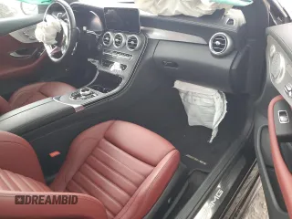 2021 Mercedes-Benz C 43 AMG with VIN W1KWJ6EB9MG089364, listed as a Copart auction lot 52339195 with Not provided miles and Salvage title. Bid and sale history available at DreamBid. Image 8.