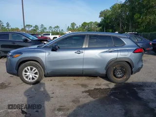 2023 Toyota Corolla Cross L with VIN 7MUAAAAG4PV044969, listed as a IAAI auction lot 42388727 with 26,071 mi miles and . Bid and sale history available at DreamBid. Image 15.