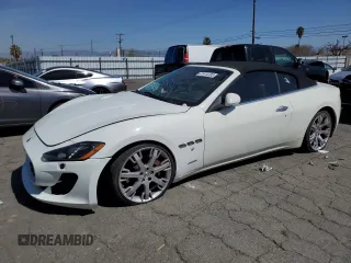 2015 Maserati GranTurismo Convertible Sport with VIN ZAM45MMA4F0140487, listed as a Copart auction lot 47414703 with 33,718 mi miles. Bid and sale history available at carsss.com. Image 1.
