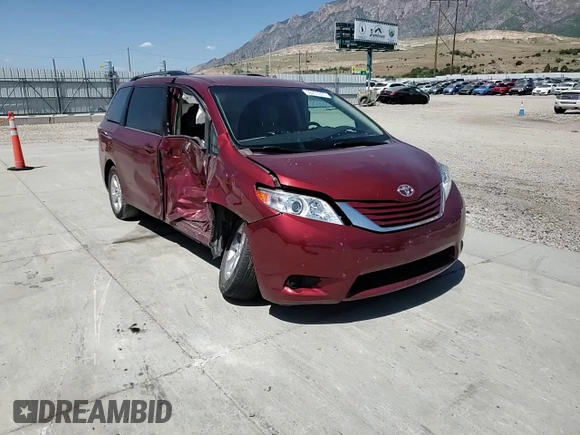 2015 Toyota Sienna LE AAS with VIN 5TDKK3DC2FS604910, listed as a Copart auction lot 59231605 with 118,974 mi miles and Salvage title. Bid and sale history available at DreamBid. Image 15.