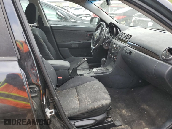2008 Mazda 3 i Touring with VIN JM1BK32F281796374, listed as a Copart auction lot 52817735 with 216,432 mi miles and Salvage Title. Bid and sale history available at carsss.com. Image 7.