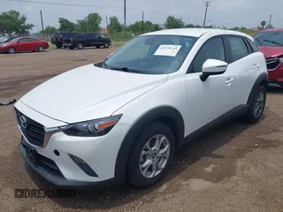 2019 Mazda CX-3 Sport z VIN JM1DKDB71K1459192, wystawiony jako IAAI lot #42232215 z przebiegiem 58 208 mil mil oraz . Historia ofert i sprzedaży dostępna na DreamBid. Obrazek 2.
