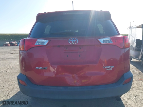 2014 Toyota RAV4 Limited with VIN 2T3DFREV3EW162247, listed as a IAAI auction lot 42078831 with 175,776 mi miles. Bid and sale history available at carsss.com. Image 6.
