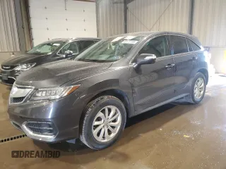 2016 Acura RDX Tech Pkg with VIN 5J8TB4H59GL002757, listed as a Copart auction lot 48546155 with 77,590 mi miles and Salvage Title. Bid and sale history available at carsss.com. Image 1.