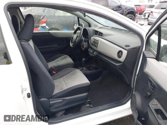 2014 Toyota Yaris L with VIN JTDJTUD34ED576939, listed as a IAAI auction lot 41805971 with 234,406 mi miles. Bid and sale history available at carsss.com. Image 5.
