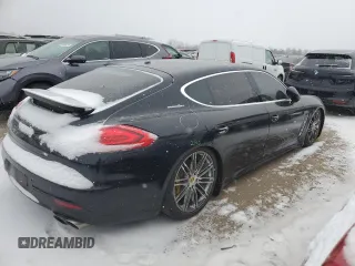 2015 Porsche Panamera 4S Executive with VIN WP0BB2A75FL060132, listed as a Copart auction lot 87907655 with 94,820 mi miles and Salvage Title. Bid and sale history available at DreamBid. Image 3.