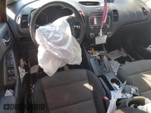2014 Kia Forte EX with VIN KNAFX4A8XE5053975, listed as a Copart auction lot 47248415 with Not Provided miles and Salvage Title. Bid and sale history available at carsss.com. Image 8.