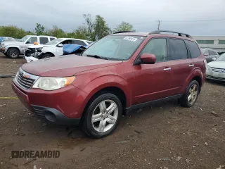 2010 Subaru Forester X Premium with VIN JF2SH6CC6AH760691, listed as a Copart auction lot 57398125 with 124,101 mi miles and Salvage title. Bid and sale history available at DreamBid. Image 1.