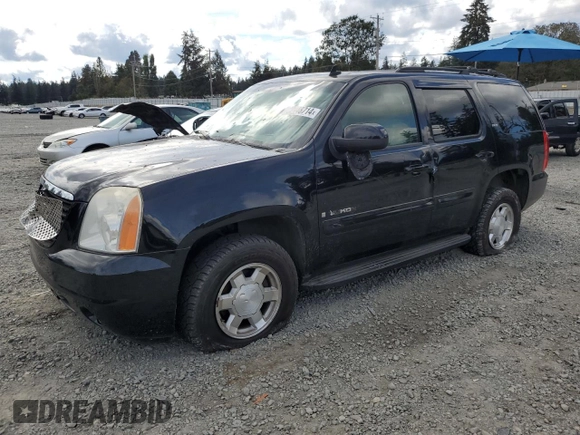 2007 GMC Yukon SLT with VIN 1GKFK13037J362774, listed as a Copart auction lot 72448714 with 0 mi miles and Salvage Title. Bid and sale history available at carsss.com. Image 1.