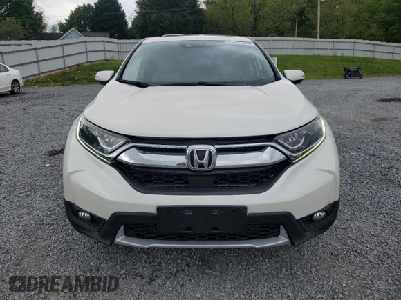 2017 Honda CR-V EX-L with VIN 2HKRW1H81HH516064, listed as a Copart auction lot 53435025 with 110,621 mi miles and Salvage Title. Bid and sale history available at carsss.com. Image 5.