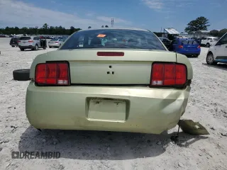 2006 Ford Mustang Standard with VIN 1ZVFT80N465176960, listed as a Copart auction lot 58125205 with Not provided miles and Salvage title. Bid and sale history available at DreamBid. Image 6.