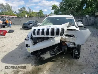 2018 Jeep Cherokee Latitude with VIN 1C4PJLCXXJD551696, listed as a Copart auction lot 87802645 with Not provided miles and Salvage title. Bid and sale history available at DreamBid. Image 12.