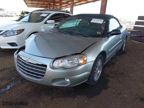 2004 Chrysler Sebring LXi with VIN 1C3EL55R54N338136, listed as a IAAI auction lot 41980206 with 98,572 mi miles. Bid and sale history available at carsss.com. Image 17.