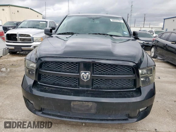 2012 Ram 1500 Express with VIN 3C6JD6AT3CG273090, listed as a Copart auction lot 50933795 with 118,470 mi miles and Clean title. Bid and sale history available at DreamBid. Image 5.