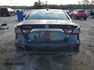 2021 Nissan Maxima SV with VIN 1N4AA6CV4MC507800, listed as a Copart auction lot 48749595 with 82,037 mi miles and Salvage Title. Bid and sale history available at DreamBid. Image 6.