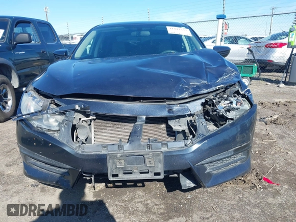 2017 Honda Civic Sedan LX with VIN 2HGFC2F57HH568416, listed as a IAAI auction lot 41812251 with 160,936 mi miles. Bid and sale history available at carsss.com. Image 12.