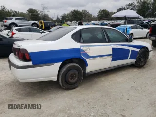 2005 Chevrolet Impala Police Pkg Police Pkg 9C1 with VIN 2G1WF55K659313642, listed as a Copart auction lot 46034475 with 0 mi miles and Salvage Title. Bid and sale history available at carsss.com. Image 3.