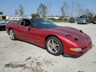 2004 Chevrolet Corvette with VIN 1G1YY22GX45114770, listed as a Copart auction lot 74711824 with 24,104 mi miles and Salvage Title. Bid and sale history available at carsss.com. Image 4.